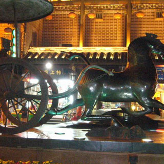 琴台路仿古街虚拟旅游